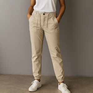 AE Next Level High-Waisted Jegging Jogger Cream
